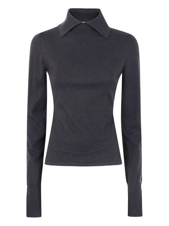 25FW 블루걸 터틀넥 RF5269MA41R 22222 BLACK - BLUGIRL