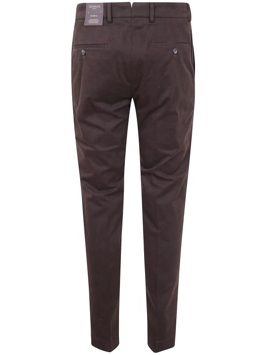 25FW 인코텍스 스트레이트 팬츠 1T0099 40967 620 DARK BROWN - INCOTEX