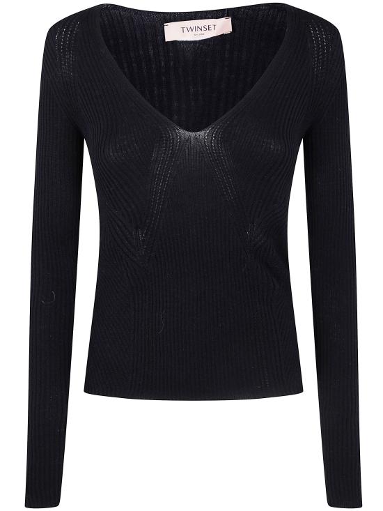 25FW 트윈셋 스웨터 252TT3110 00006 BLACK
