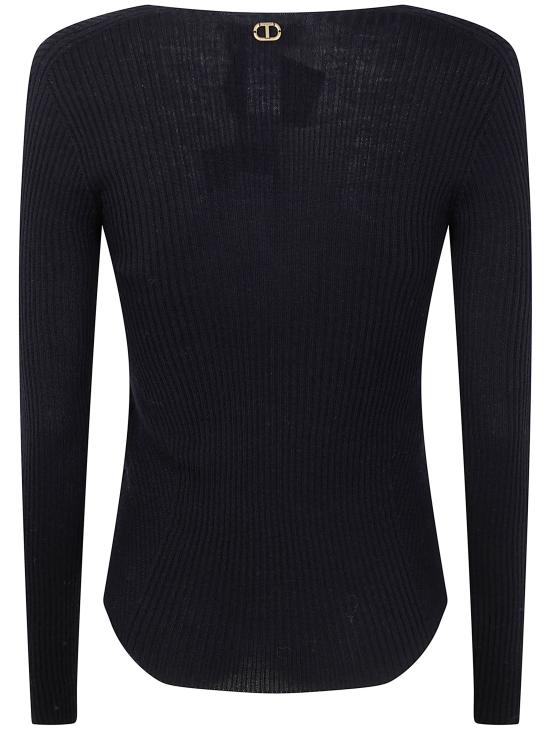25FW 트윈셋 스웨터 252TT3110 00006 BLACK - TWINSET