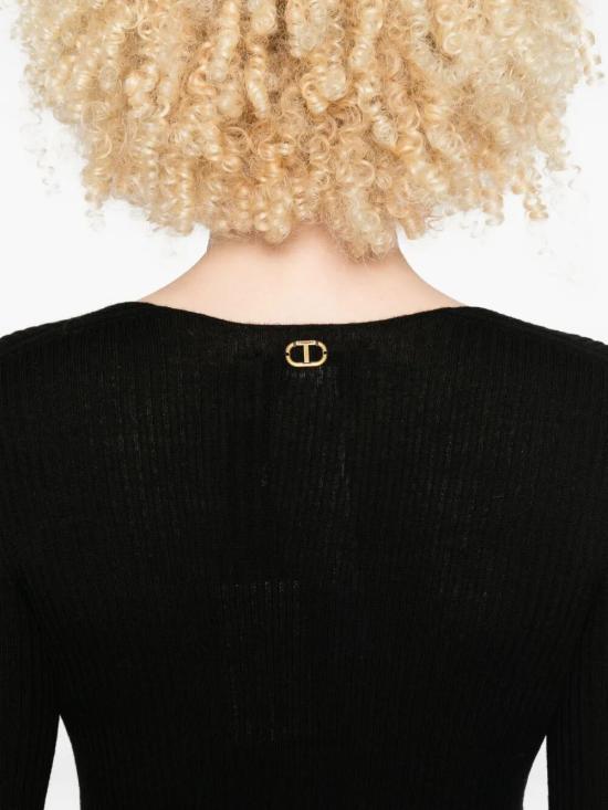 25FW 트윈셋 스웨터 252TT3110 00006 BLACK - TWINSET