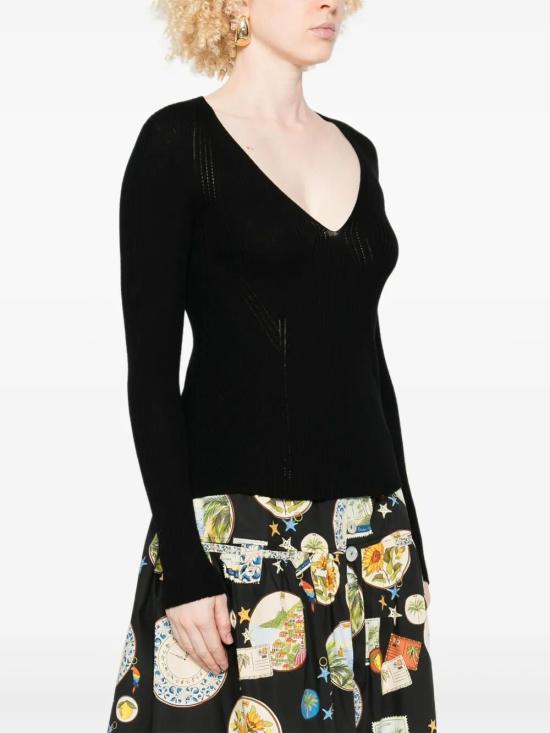 25FW 트윈셋 스웨터 252TT3110 00006 BLACK - TWINSET