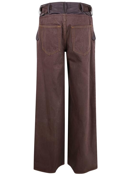 25FW 사카이 데님 팬츠 25 07965 601 BROWN - SACAI