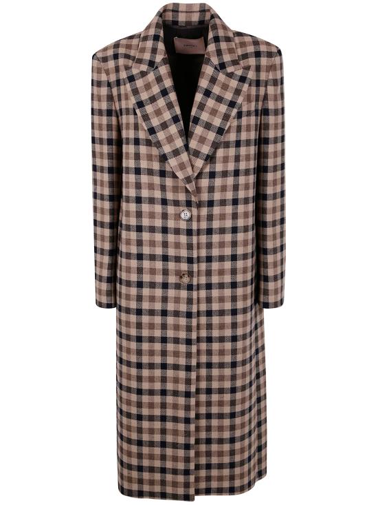 25FW 트윈셋 코트 252TT2430 12885 CAMEL BLACK