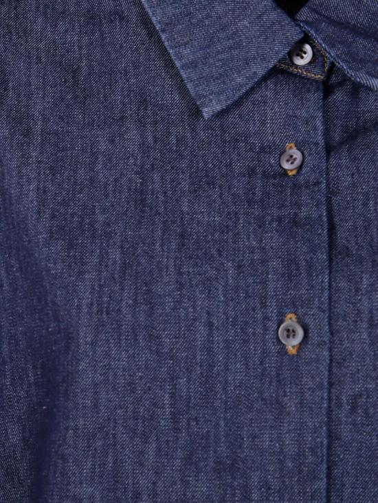 25FW 드리스 반 노튼 블라우스 252 010729 2382 507 INDIGO - DRIES VAN NOTEN