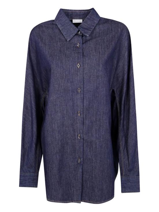 25FW 드리스 반 노튼 블라우스 252 010729 2382 507 INDIGO - DRIES VAN NOTEN