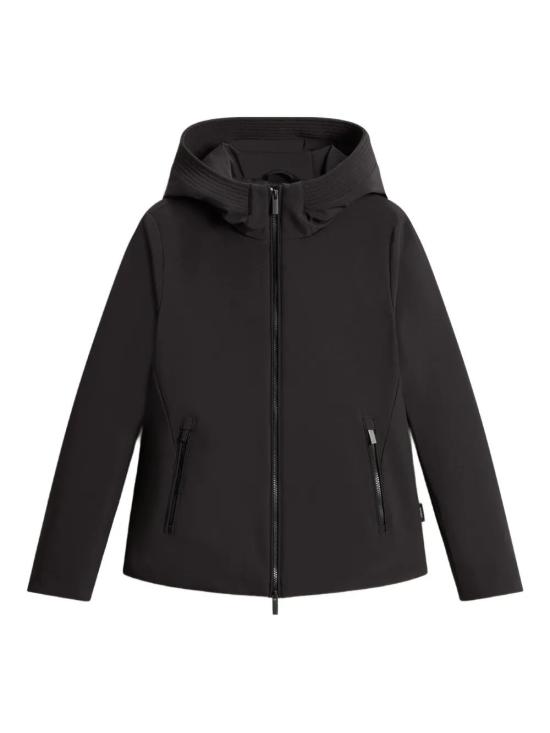 25FW 울리치 숏패딩 CFWWOU2171FRUT3496 100 BLACK