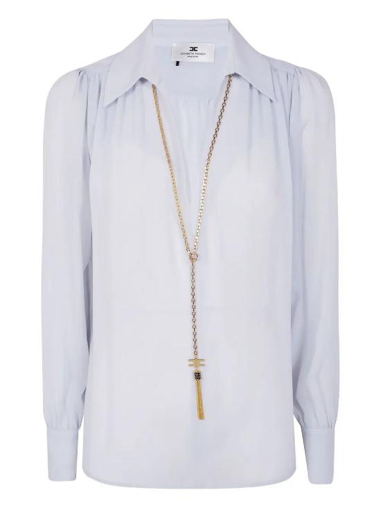 25FW 엘리자베타프랜치 블라우스 CA13357E2 EA7 STARLIGHT - ELISABETTA FRANCHI