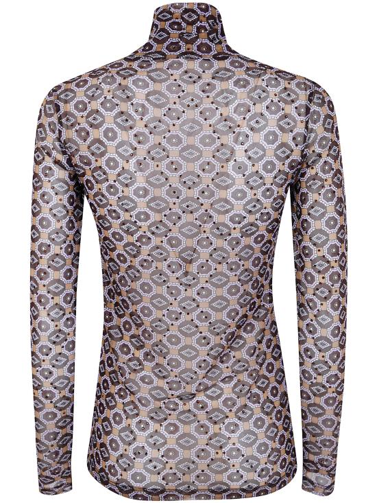 25FW 드리스 반 노튼 터틀넥 252 011125 2623 703 BROWN - DRIES VAN NOTEN