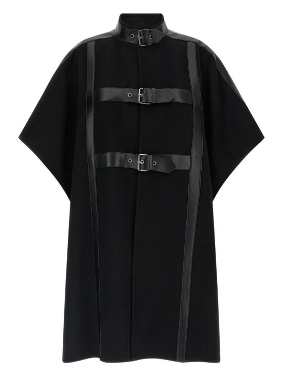 25FW 트윈셋 케이프 252TP2073 00006 BLACK - TWINSET