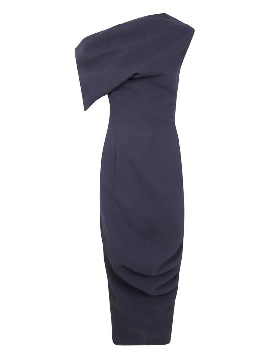 25FW 자크뮈스 미디 원피스 25HDRW00691 AW00632 990 BLACK - JACQUEMUS