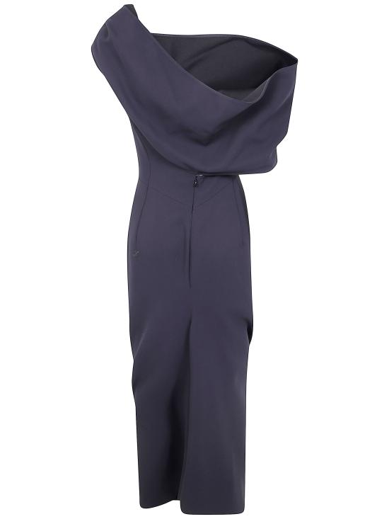 25FW 자크뮈스 미디 원피스 25HDRW00691 AW00632 990 BLACK - JACQUEMUS