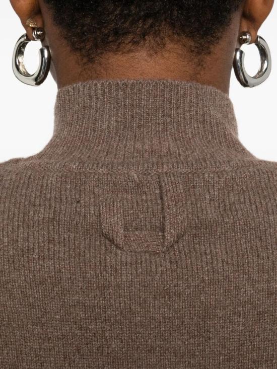 25FW 자크뮈스 터틀넥 25HSWW00629 AK00282 850 BROWN - JACQUEMUS