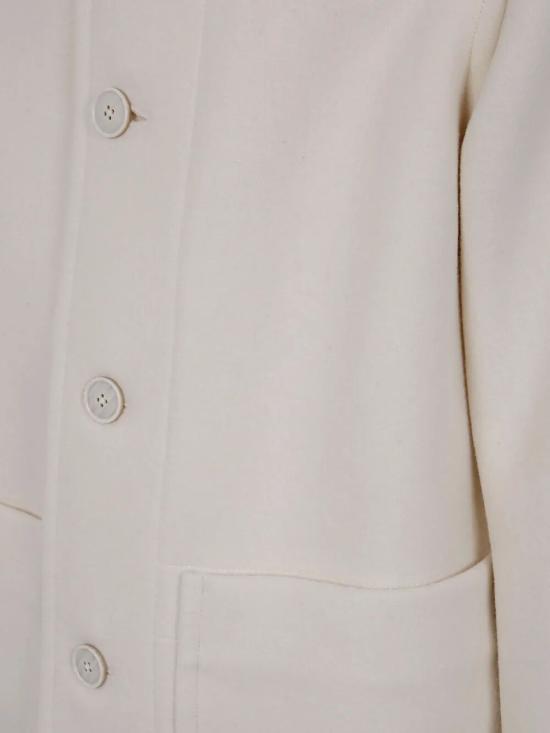 25FW 드리스 반 노튼 코트 252 020238 2215 008 OFF WHITE - DRIES VAN NOTEN