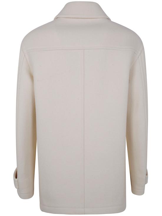 25FW 드리스 반 노튼 코트 252 020238 2215 008 OFF WHITE - DRIES VAN NOTEN