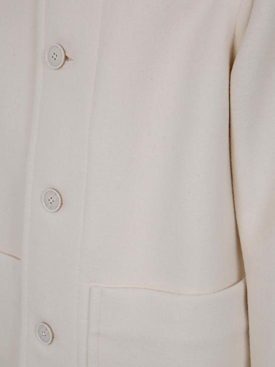 25FW 드리스 반 노튼 코트 252 020238 2215 008 OFF WHITE - DRIES VAN NOTEN