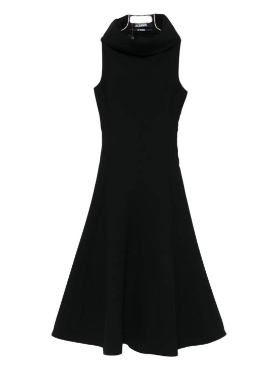 25FW 자크뮈스 롱 원피스 25HDRW00694 AW00632 990 BLACK