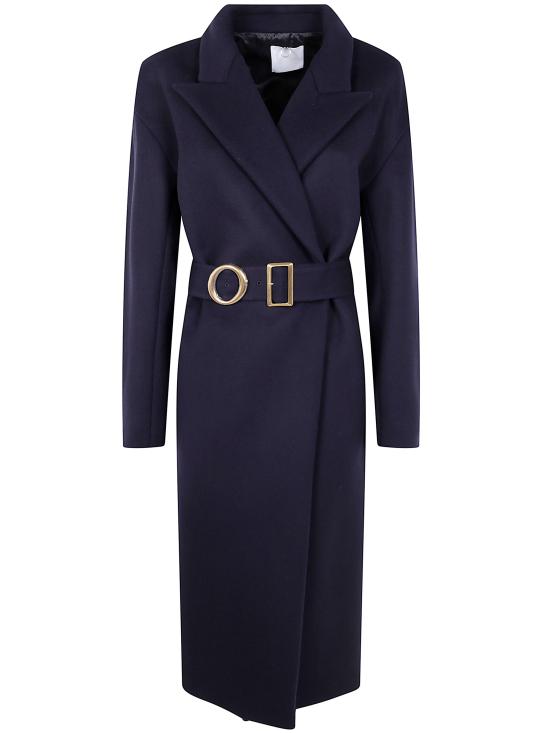 25FW 만투 트렌치 코트 AG8005 G12 399 DARK BLUE