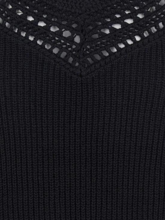 25FW 트윈셋 스웨터 252TP3102 00006 BLACK - TWINSET