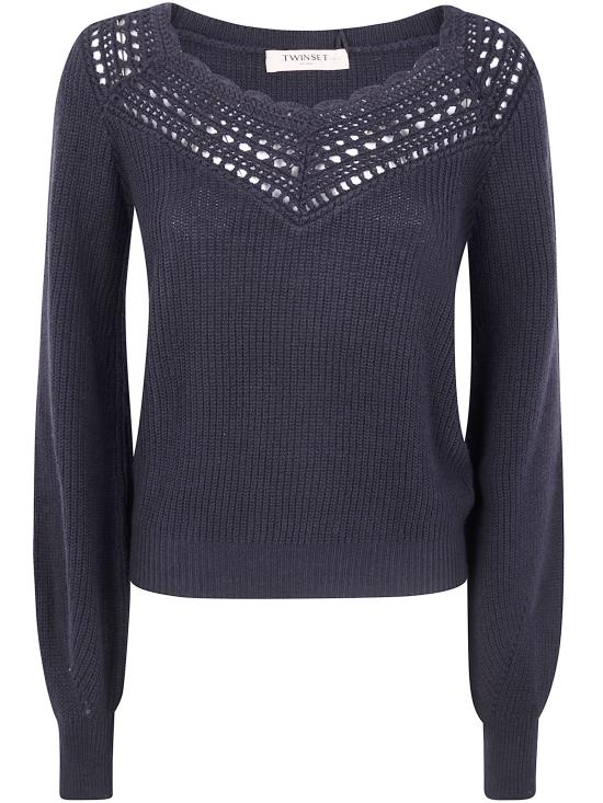 25FW 트윈셋 스웨터 252TP3102 00006 BLACK