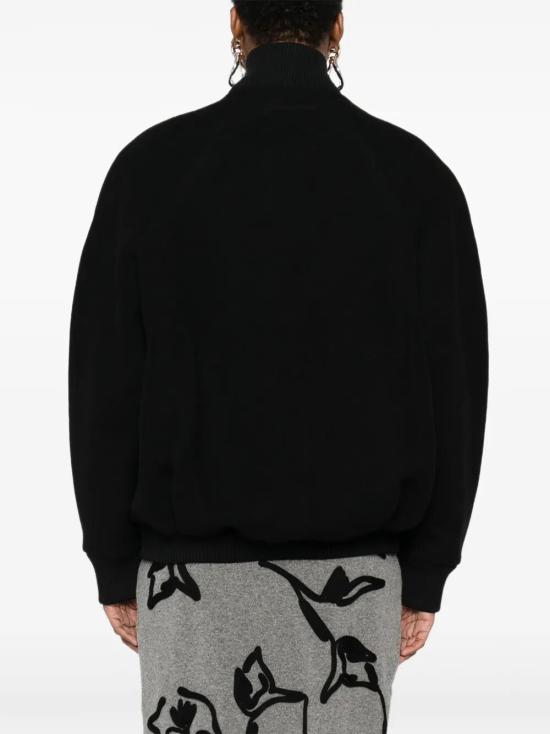 25FW 자크뮈스 봄버 자켓 25HOUW00104 AW00429 990 BLACK - JACQUEMUS