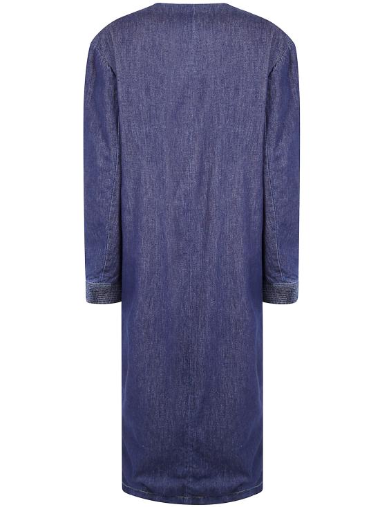 25FW 드리스 반 노튼 트렌치 코트 252 010265 2381 507 INDIGO - DRIES VAN NOTEN