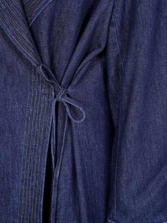 25FW 드리스 반 노튼 트렌치 코트 252 010265 2381 507 INDIGO - DRIES VAN NOTEN