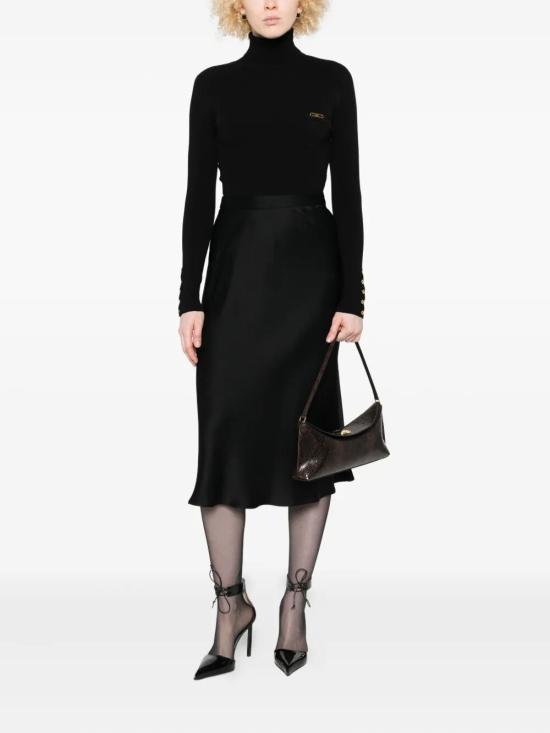 25FW 엘리자베타프랜치 미디 원피스 AM06B56E2 110 NERO - ELISABETTA FRANCHI