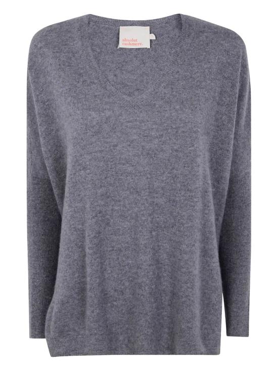 25FW 앱솔루트 캐시미어 스웨터 ACF202012C DARK HEATHER GREY - ABSOLUT CASHMERE