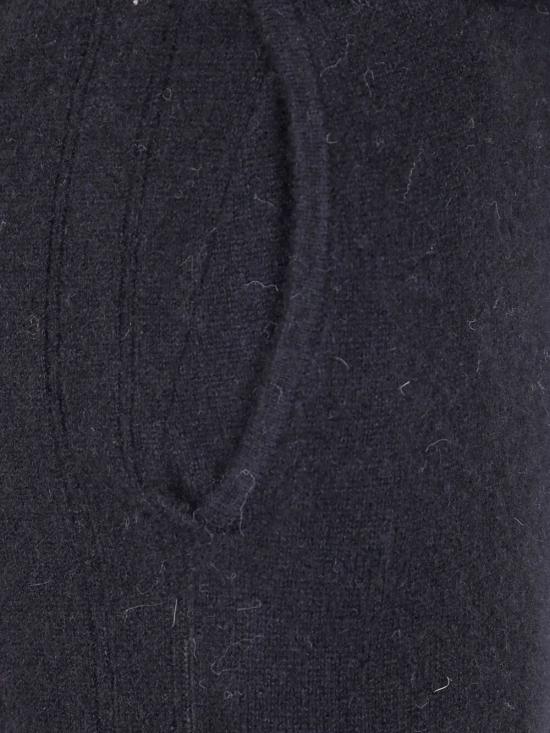 25FW 앱솔루트 캐시미어 스트레이트 팬츠 ACF202385C BLACK - ABSOLUT CASHMERE