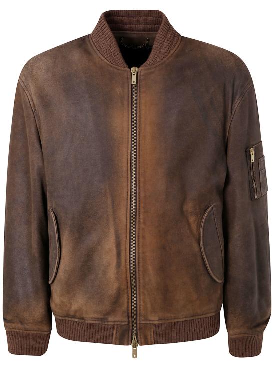 25FW 골든구스 가죽 자켓 GUP02489 P002168 55260 55260 FRENCH ROAST - GOLDEN GOOSE