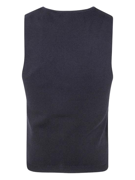 25FW 트윈셋 탑 252TP3202 00006 BLACK - TWINSET