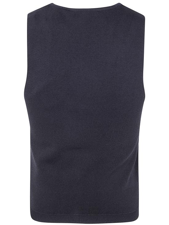 25FW 트윈셋 탑 252TP3202 00006 BLACK - TWINSET