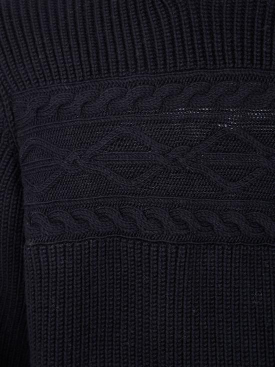 25FW 에르메네질도제냐 터틀넥 UGM59A2 GCT420 001 BLACK - ERMENEGILDO ZEGNA