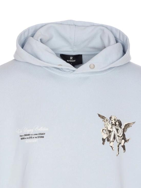 25FW 리프레젠트 후드 티셔츠 MLM100370 08 08 CLOUD - REPRESENT