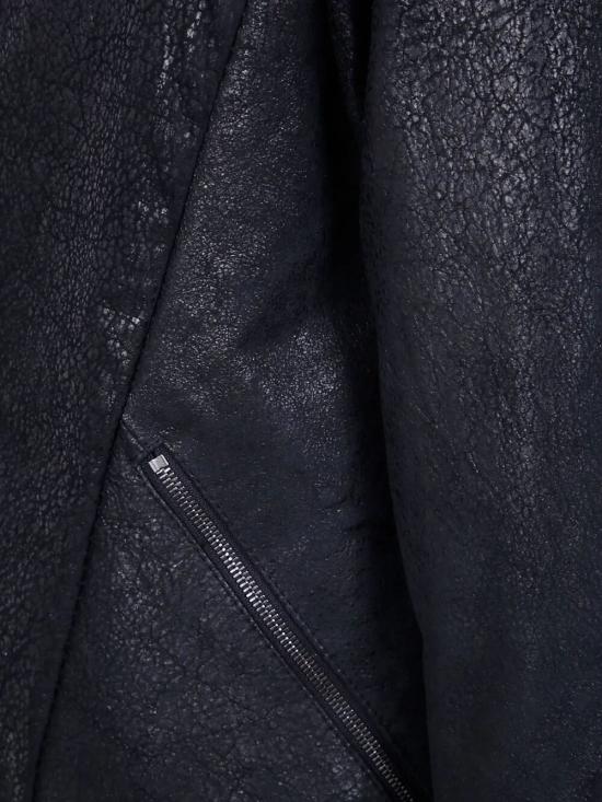 25FW 조르지오 브라토 가죽 자켓 GU26F26096MGWX BLACK - GIORGIO BRATO