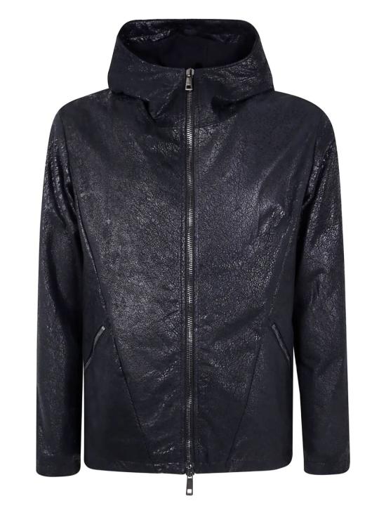 25FW 조르지오 브라토 가죽 자켓 GU26F26096MGWX BLACK - GIORGIO BRATO