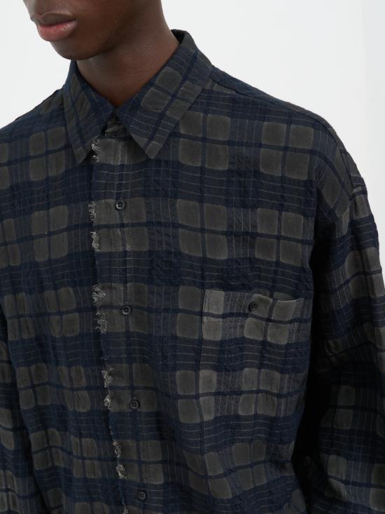 25FW 우마 왕 셔츠 MUM1503UW083 Grey - UMA WANG