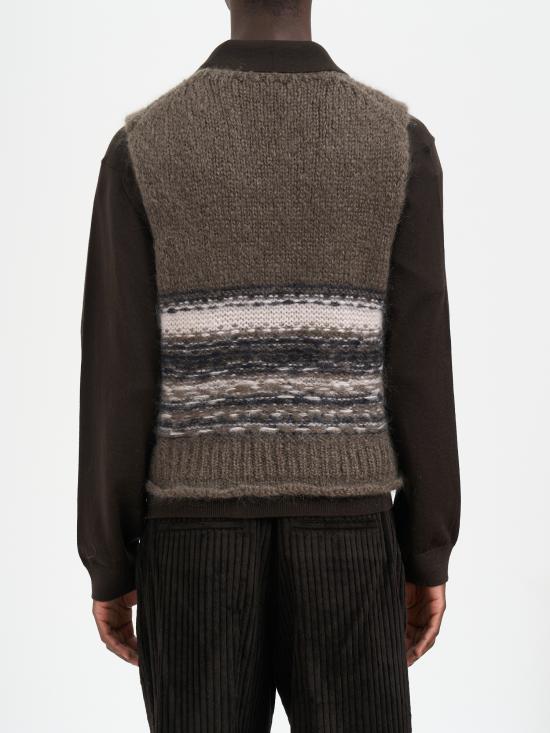 25FW 아워레가시 베스트 MM4253PB Grey - OUR LEGACY