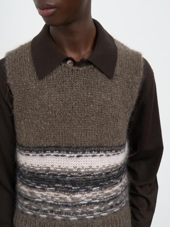 25FW 아워레가시 베스트 MM4253PB Grey - OUR LEGACY