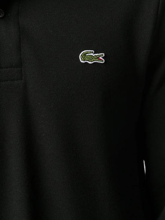 25FW 라코스테 클래식 롱슬리브 폴로 셔츠 L1312 031 BLACK - LACOSTE