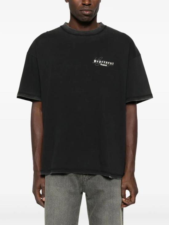 25FW 리프레젠트 반팔 티셔츠 MLM100178 06 06 VINTAGE BLACK - REPRESENT