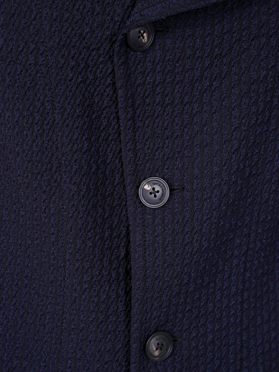 25FW 엠포리오 아르마니 수트 자켓 EM000144 TE16182 MB036 BLUE BLACK - EMPORIO ARMANI