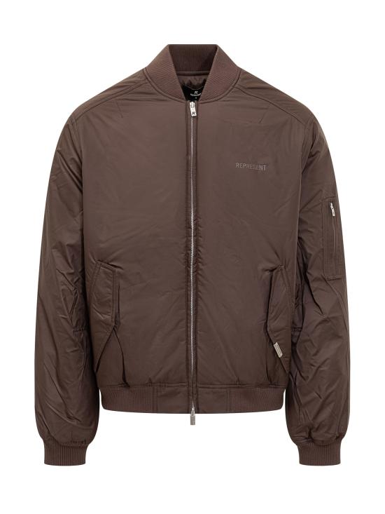 25FW 리프레젠트 봄버 자켓 MLM100125 17 NERO