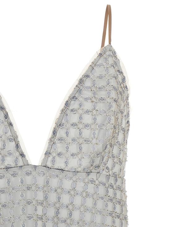 25SS 로테이트 바이 크리스텐슨 숏 원피스 113710800800 Beige - ROTATE BY BIRGERCHRISTENSEN