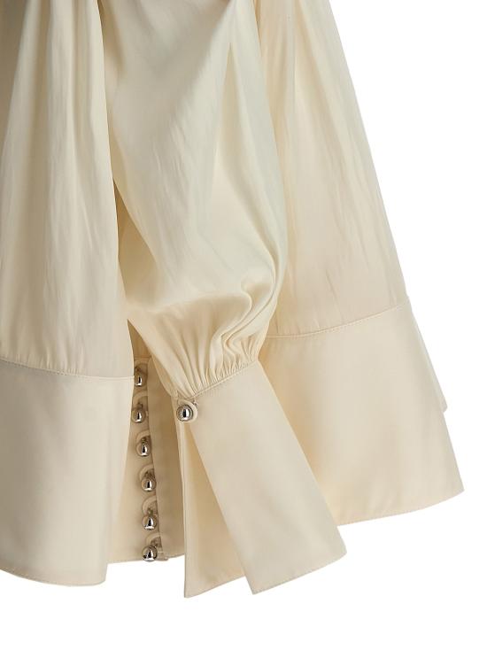  랑방 블라우스 RWTO00184778P24001 White - LANVIN