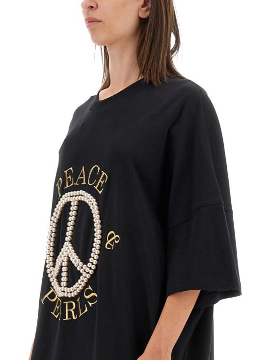  모스키노 롱 원피스 04305442 3555 Black - MOSCHINO