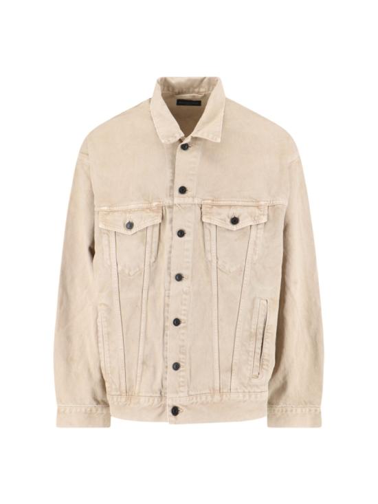 25FW 발렌시아가 데님 자켓 844891 TSWB29501 Neutrals