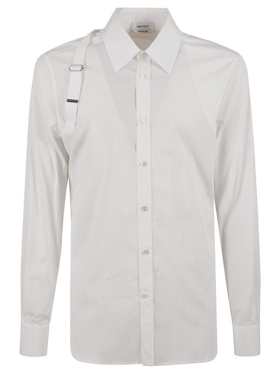 25FW 알렉산더 맥퀸 긴팔 셔츠 828170QNAAB9000 Grey