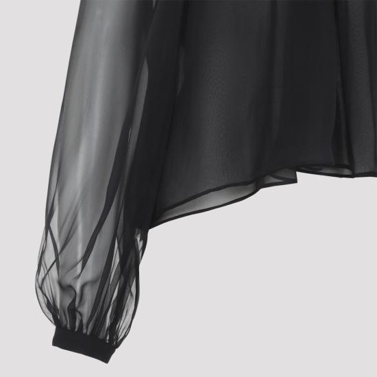 25FW 알베르타 페레티 블라우스 A02135115 0555 Black - ALBERTA FERRETTI